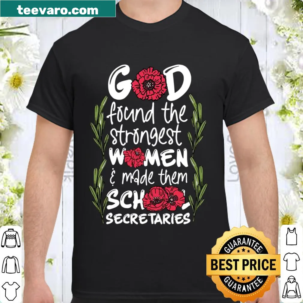 Humorous shirt design celebrating school secretaries