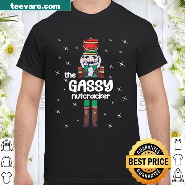 Funny matching family shirt with a gassy nutcracker theme