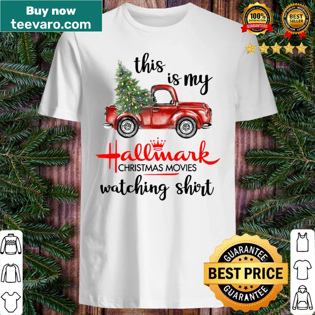Hallmark Christmas movies shirt with a playful phrase for movie lovers