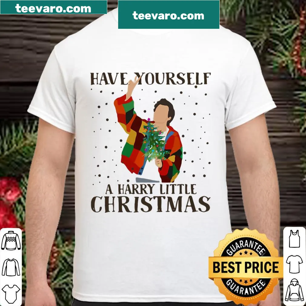 Whimsical Christmas shirt with classic holiday phrase