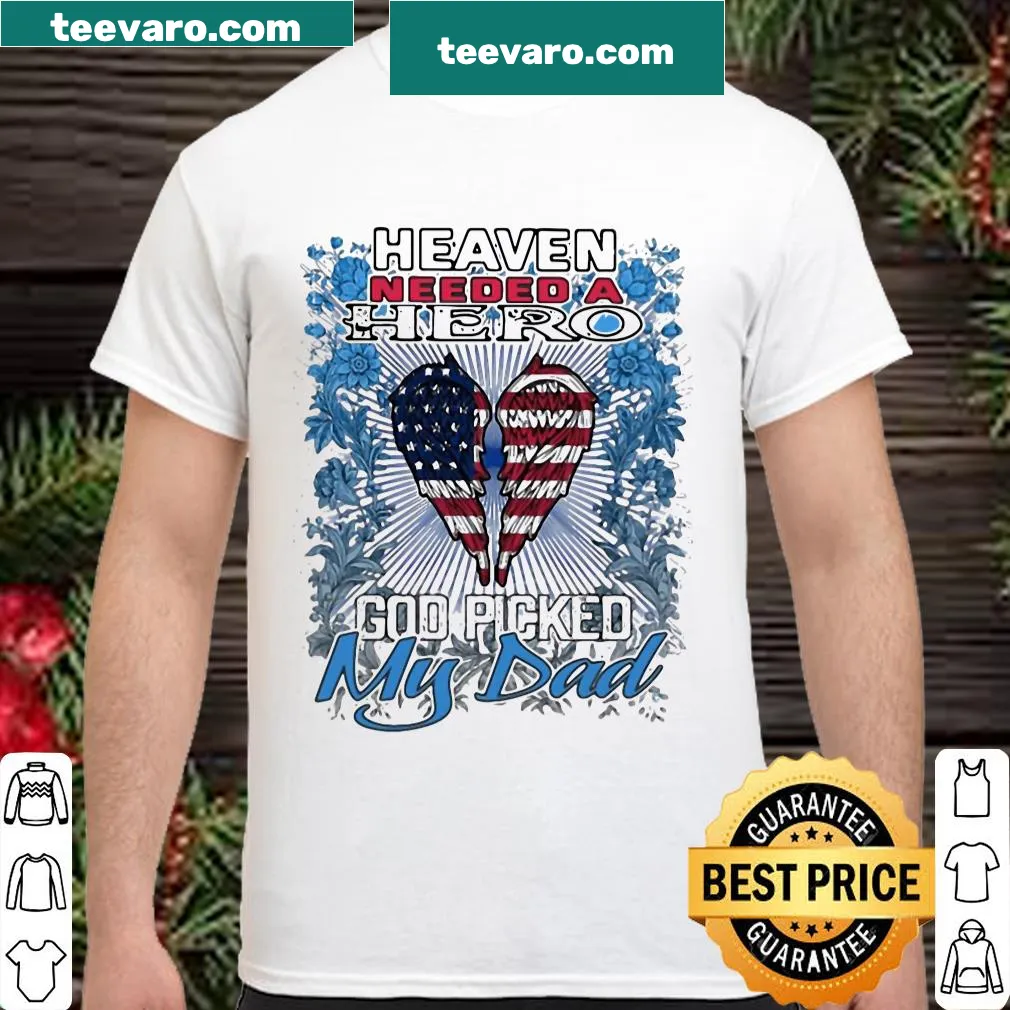 Sentimental shirt honoring a dad with heartfelt text