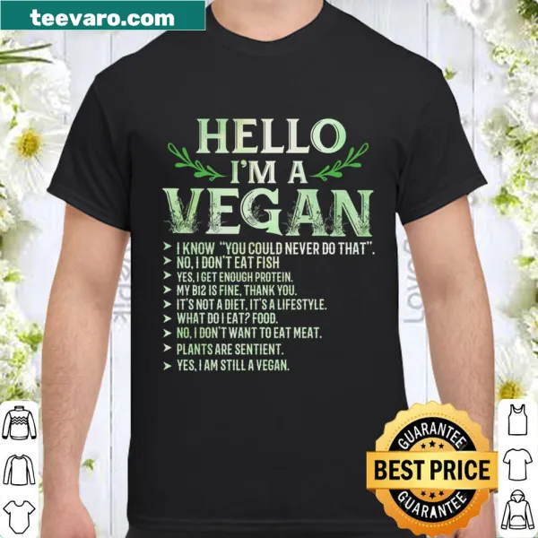 Vegan animal rights t-shirt with bold text