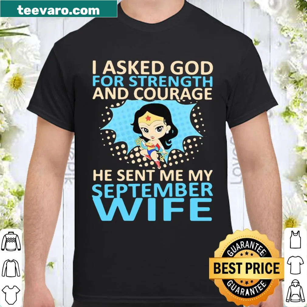 Sentimental shirt with typography about love and strength