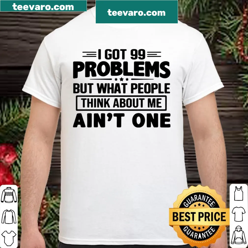 Bold statement shirt about self-confidence