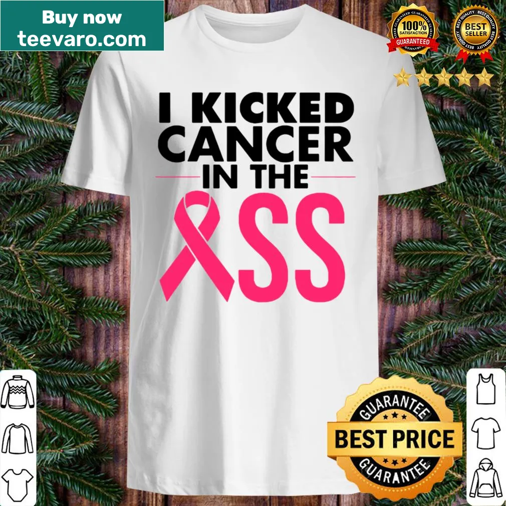 I kicked cancer shirt with a bold message for awareness