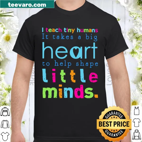 Inspirational teacher shirt with heartwarming message