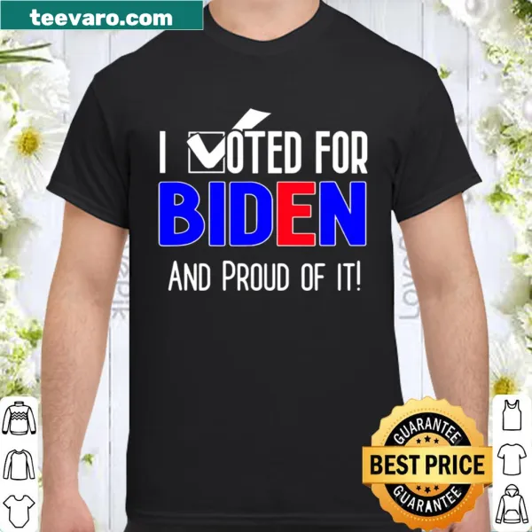 Pro-Biden 2020 hoodie with bold political message