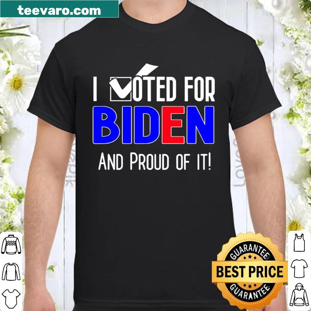 Pro-Biden 2020 hoodie with bold political message