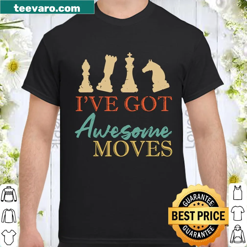 Funny chess-themed shirt for gamers and enthusiasts.