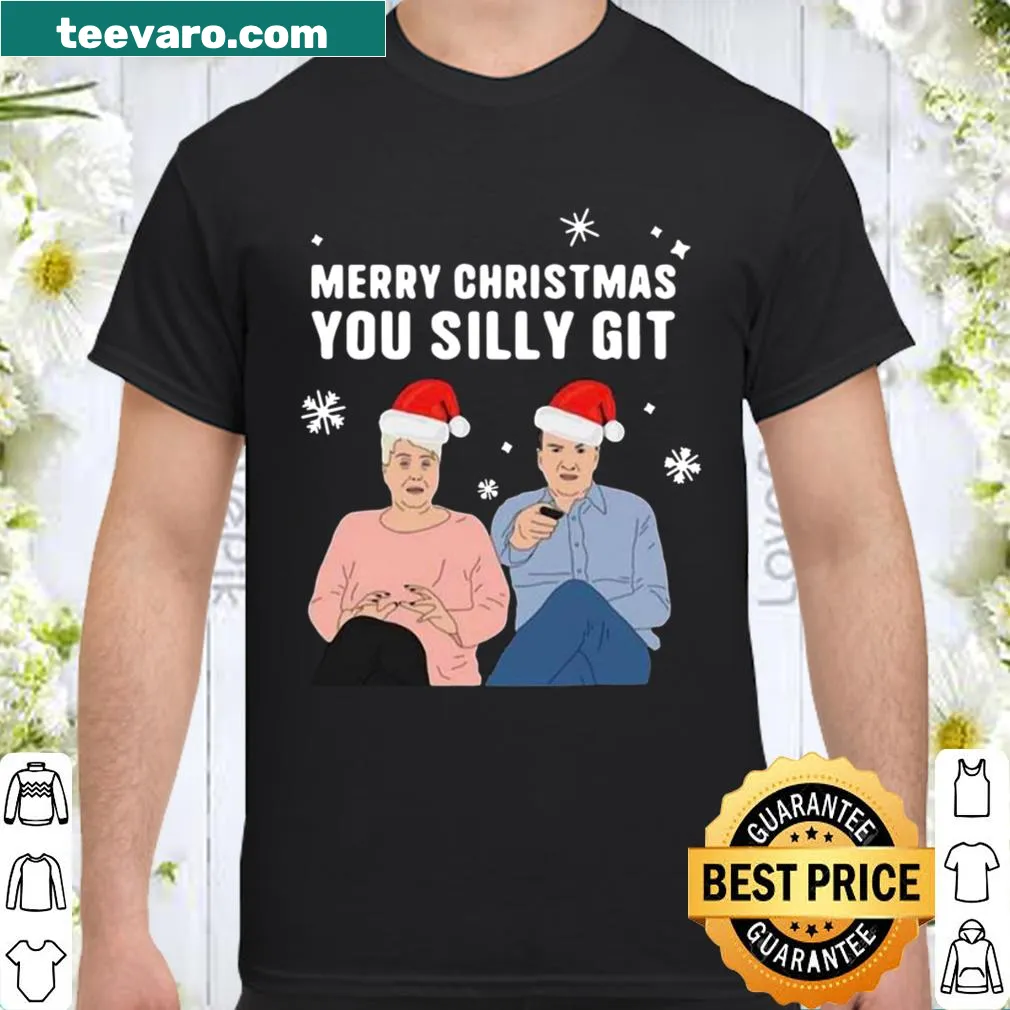 Funny Christmas t-shirt with humorous text