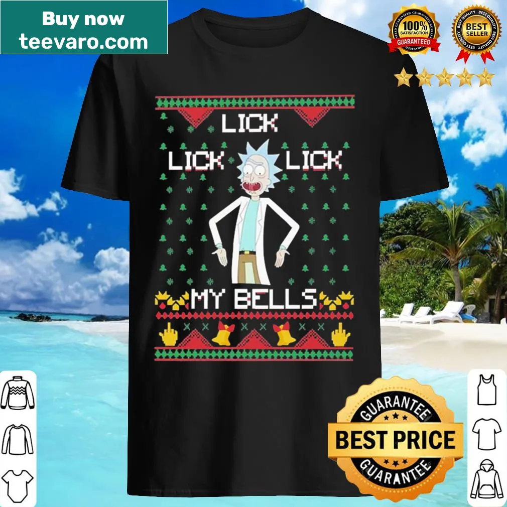 Edgy Christmas shirt with playful slogan and graphics