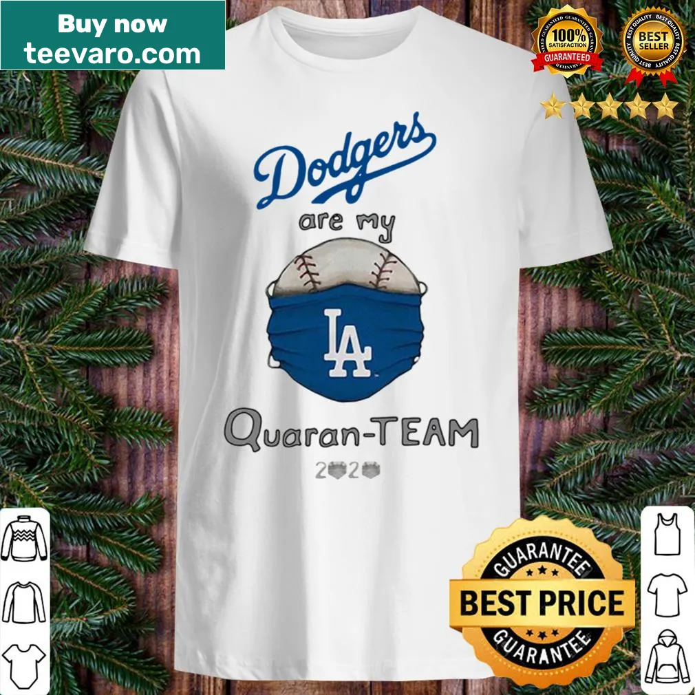 Kids shirt featuring the Los Angeles Dodgers with a playful theme.