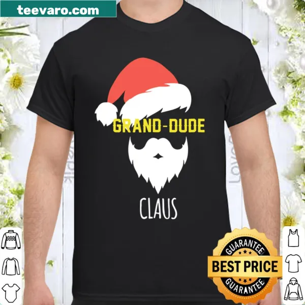 Funny Santa illustration for grandpas during Christmas