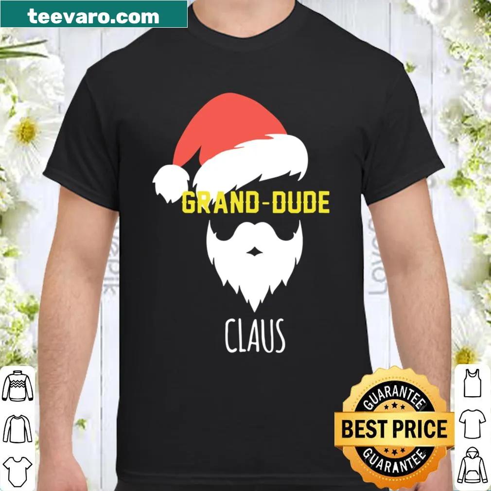 Funny Santa illustration for grandpas during Christmas
