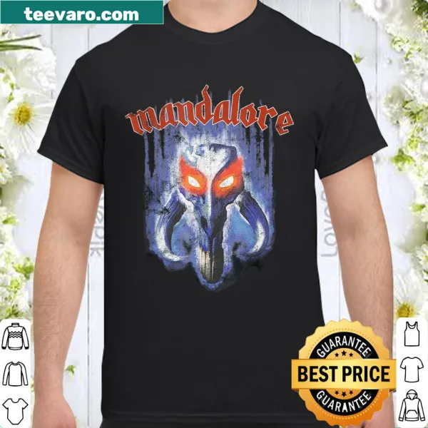 Skull design with mythological elements on a T-shirt