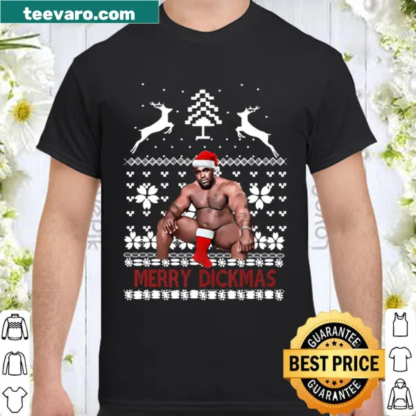 Funny Christmas sweater with meme references for humor lovers