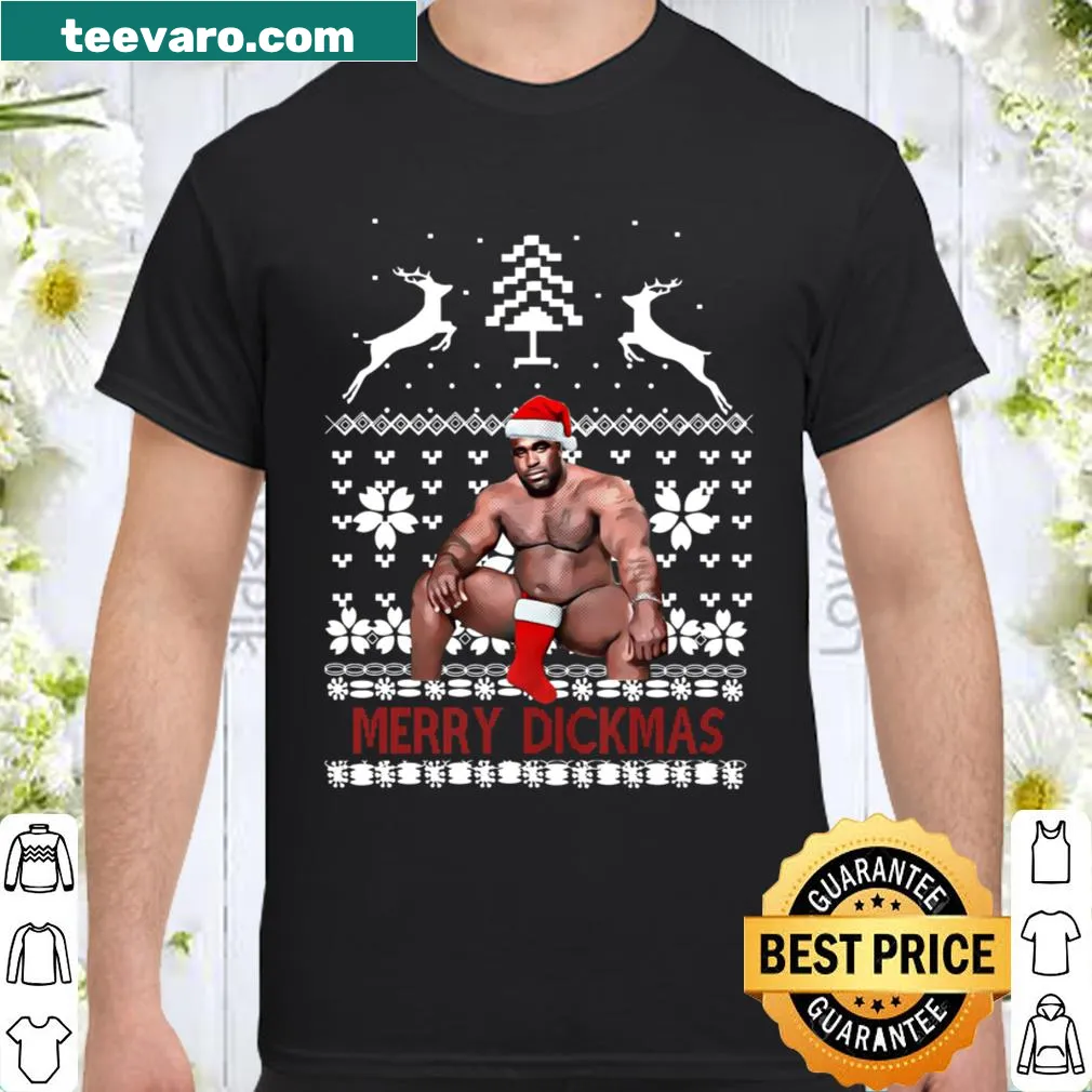 Funny Christmas sweater with meme references for humor lovers