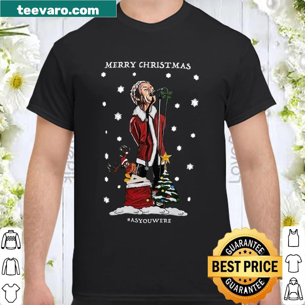 Festive shirt designed by Mark Reynolds for Christmas.