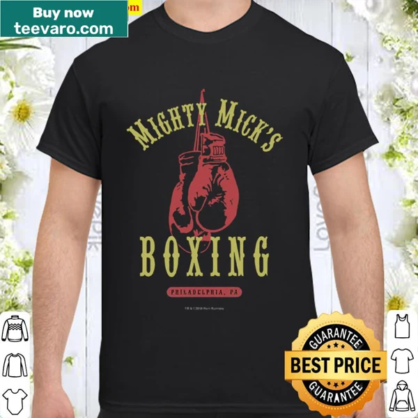 Vintage boxing gym shirt with distressed graphics