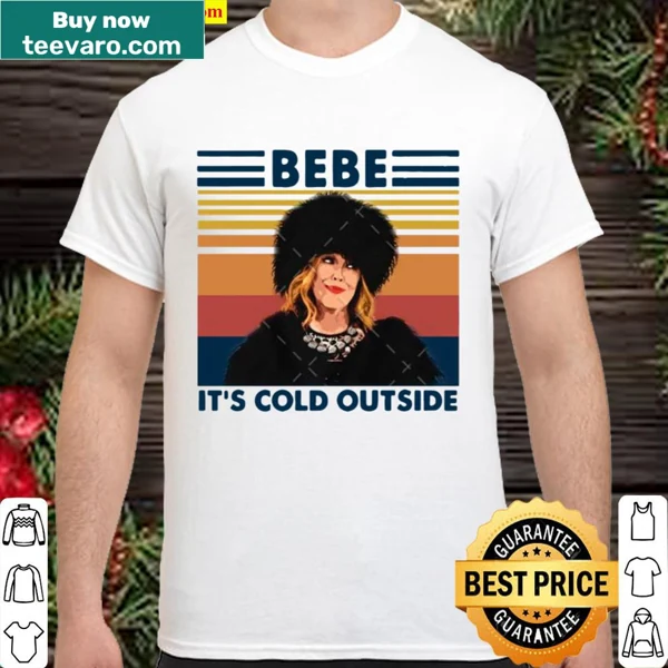 Vintage-style Moira Rose shirt with humorous winter text