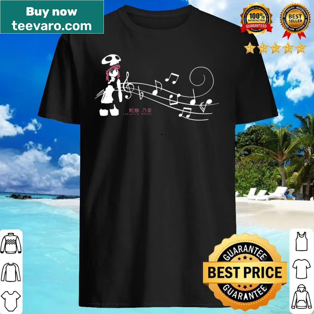 Nonon Jakuzure graphic on a shirt