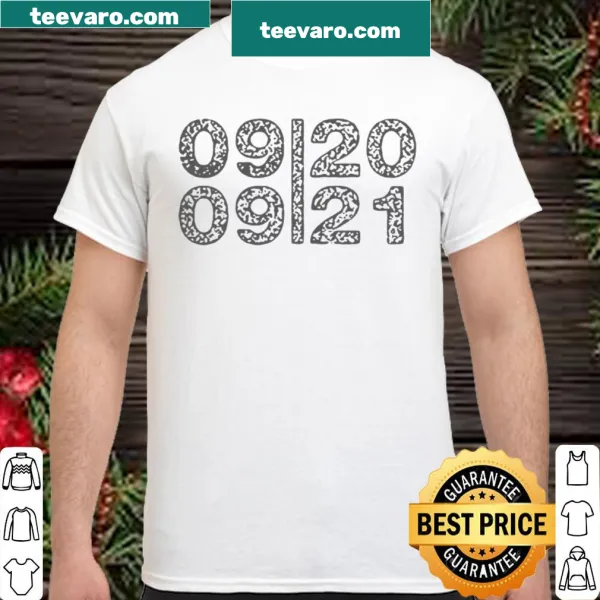 Typography shirt commemorating the 2020 and 2021 elections