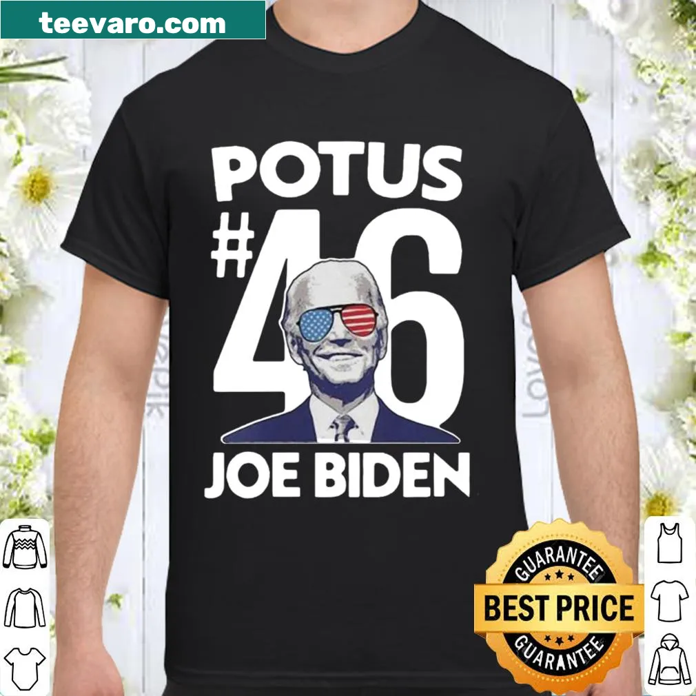 Shirt featuring Joe Biden as the 46th president