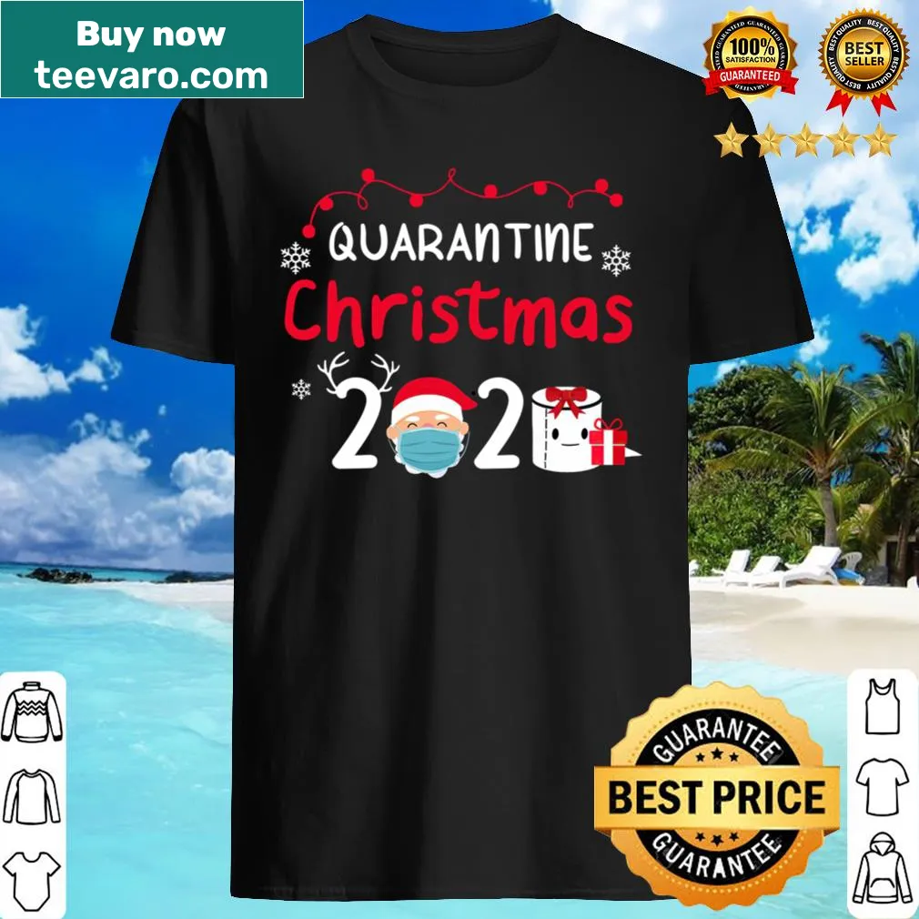 Quarantine-themed Christmas gift shirt