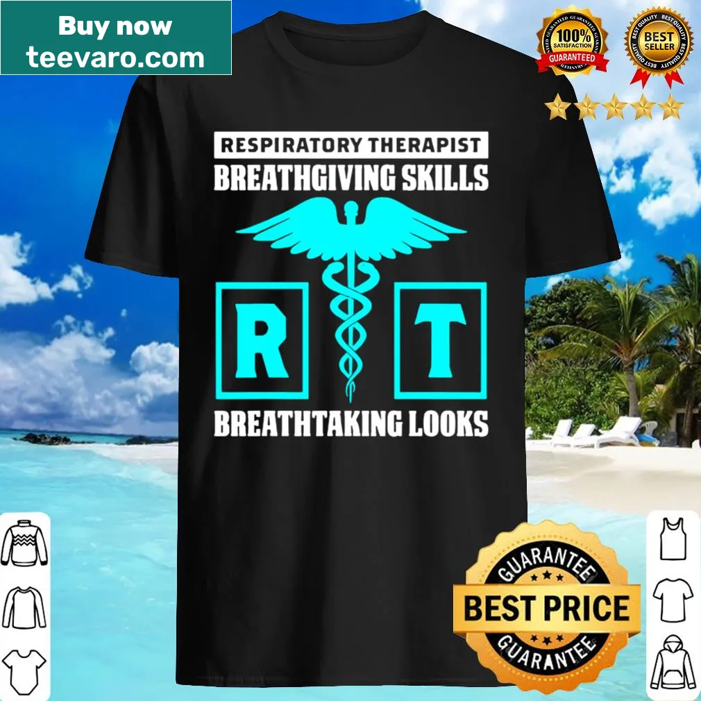 Proud respiratory therapist shirt with humorous text