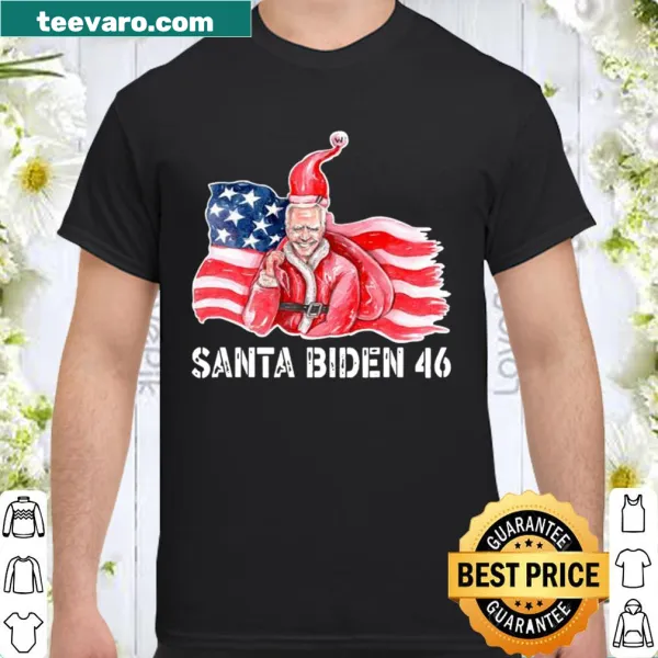Shirt featuring the phrase 'We did it Joe' with American flag graphics and Biden-Harris branding.