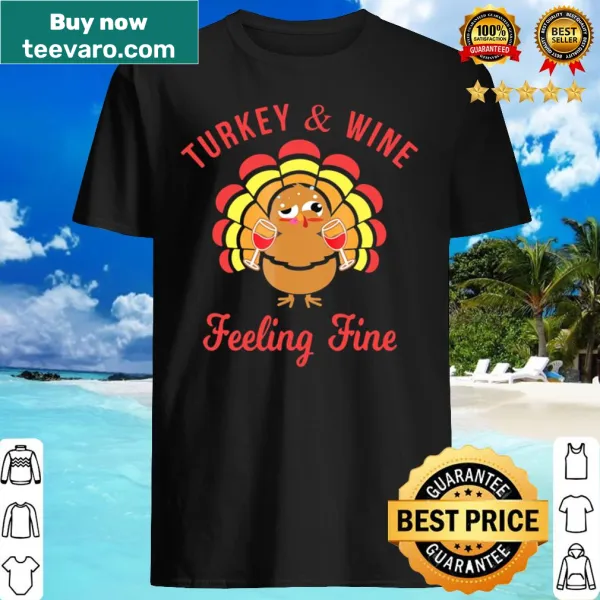 Thanksgiving shirt featuring a drop turkey graphic.