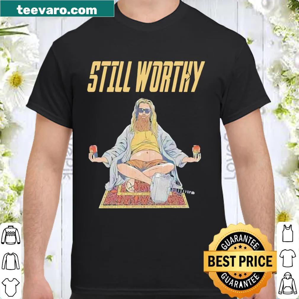 Funny Thor shirt featuring a chubby depiction of the character