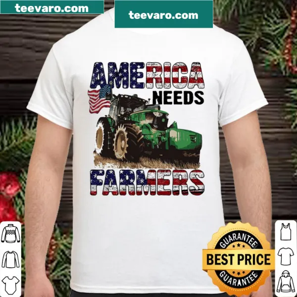 Shirt emphasizing the need for farmers in America