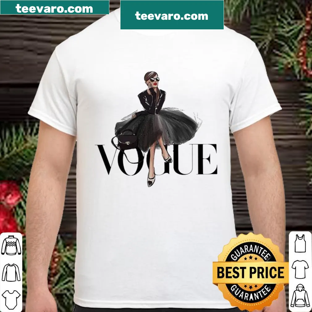 Minimalist design featuring the Vogue logo for stylish women