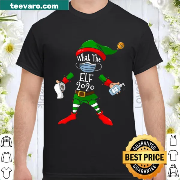 Matching Christmas shirt with humorous elf design