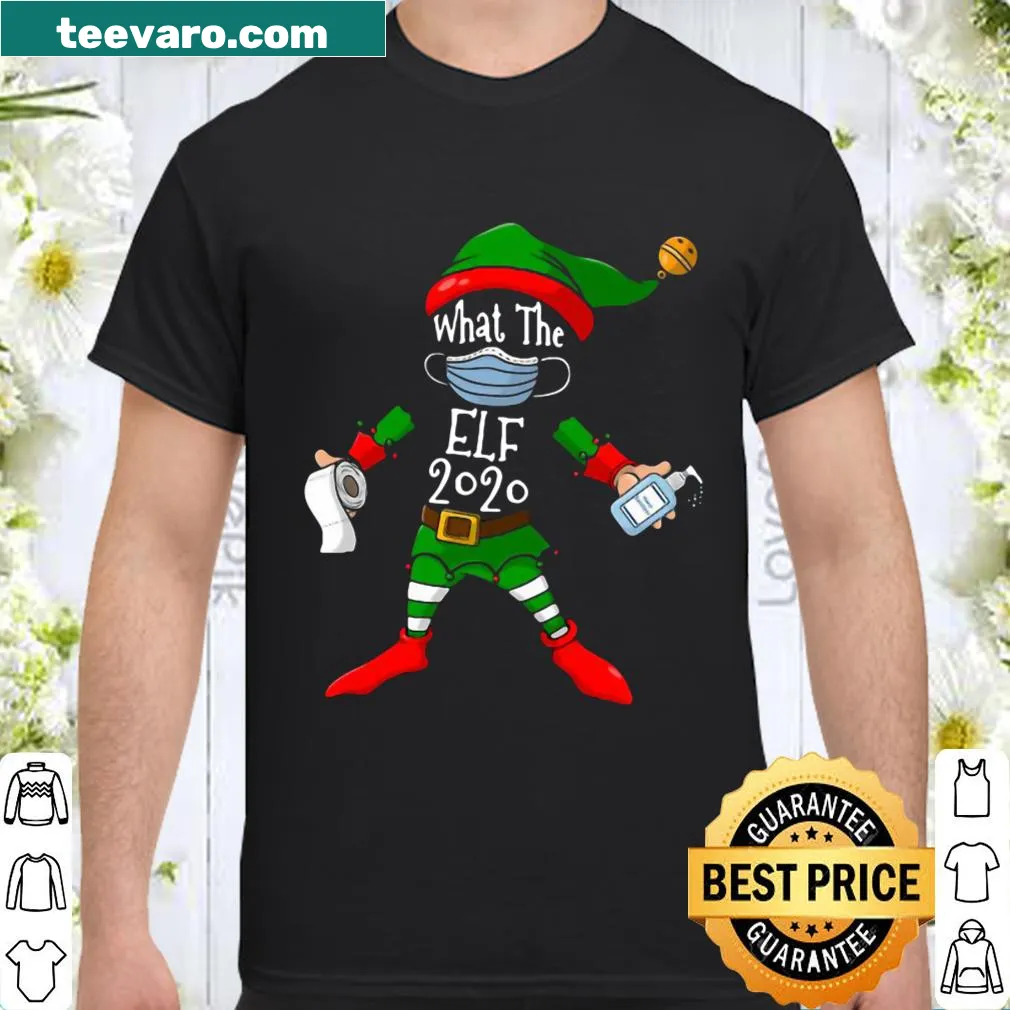 Matching Christmas shirt with humorous elf design