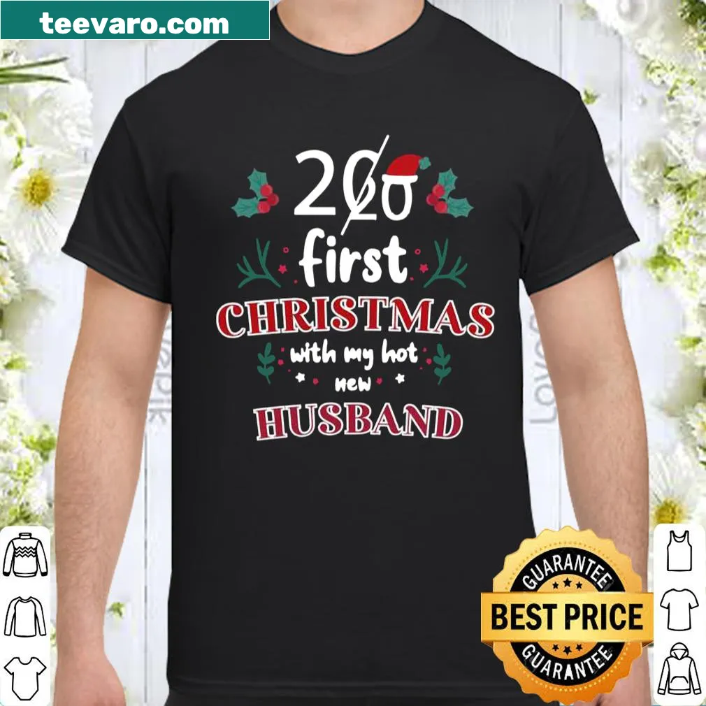 First Christmas shirt for newlyweds