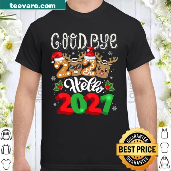 Family pajama shirt with a playful reindeer graphic for New Year