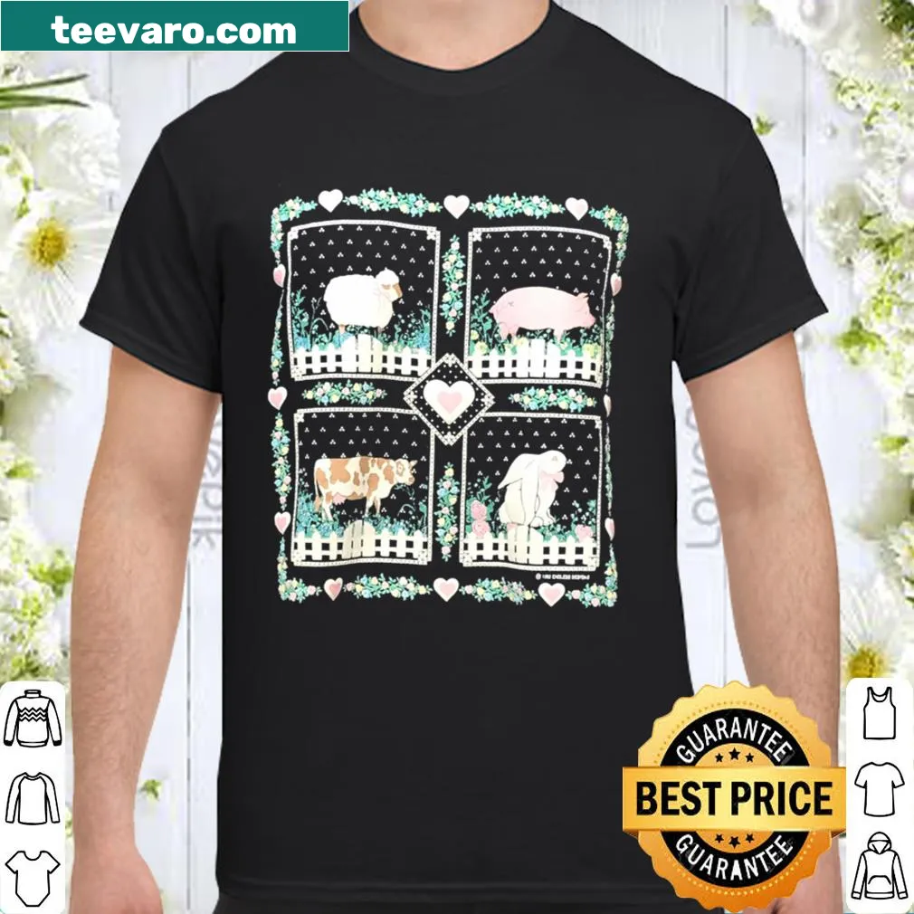 Retro 90s crewneck shirt with a classic collar