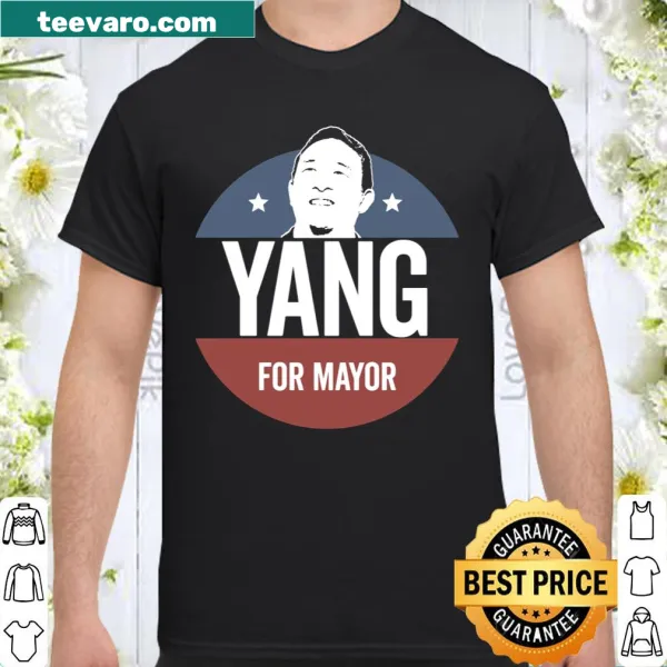 Andrew Yang for Mayor graphic text design