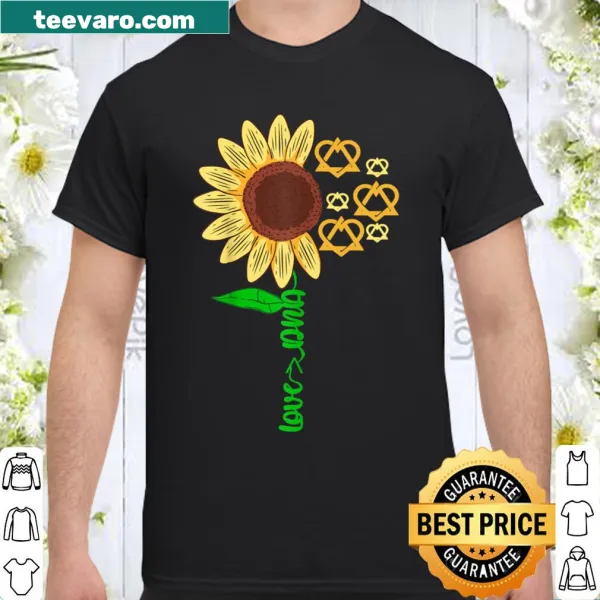 Adoption announcement shirt with playful design celebrating family