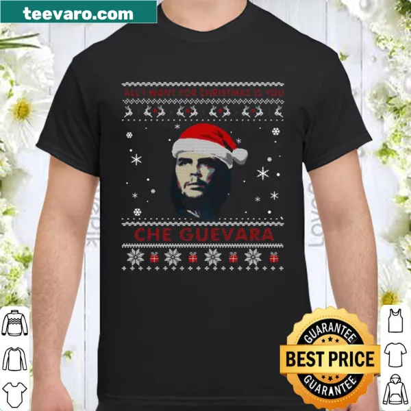 Quirky Christmas shirt featuring Che Guevara graphic