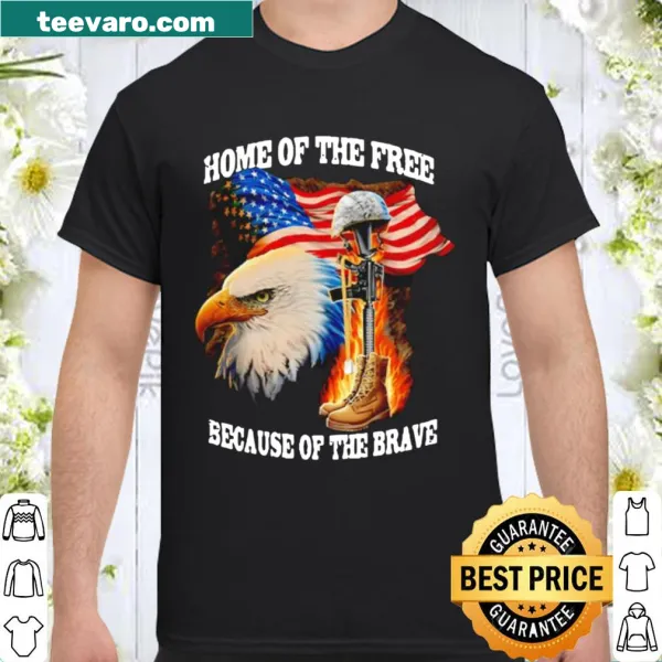 Patriotic shirt featuring an eagle and the phrase about freedom