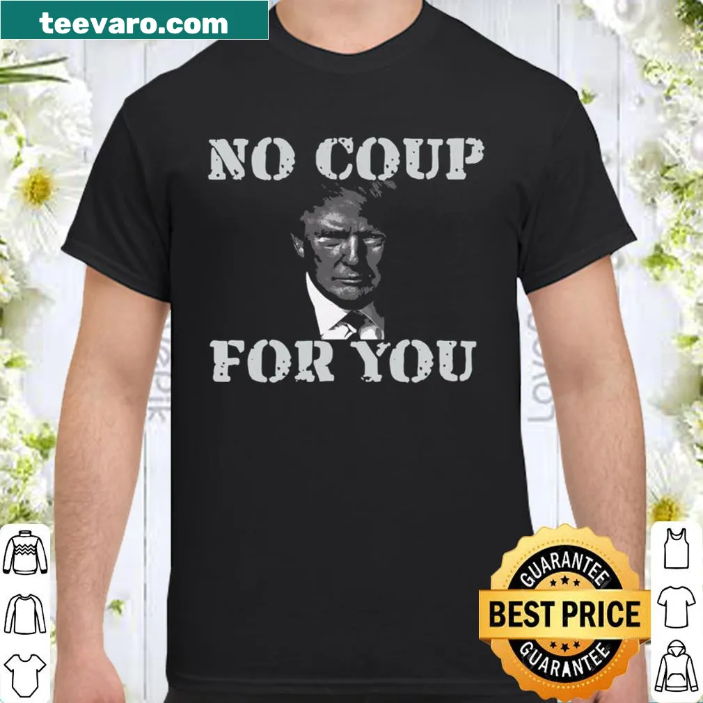 Bold typography slogan shirt with political message