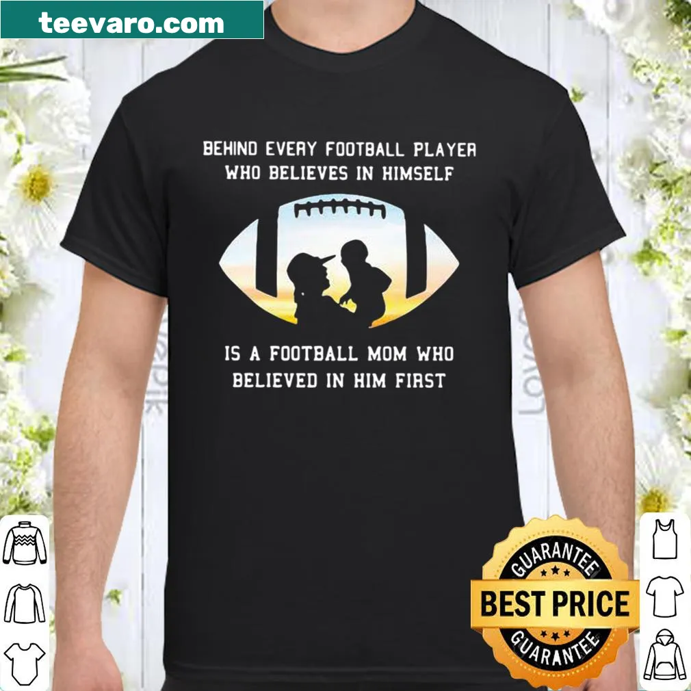 Shirt with a heartfelt statement celebrating football moms