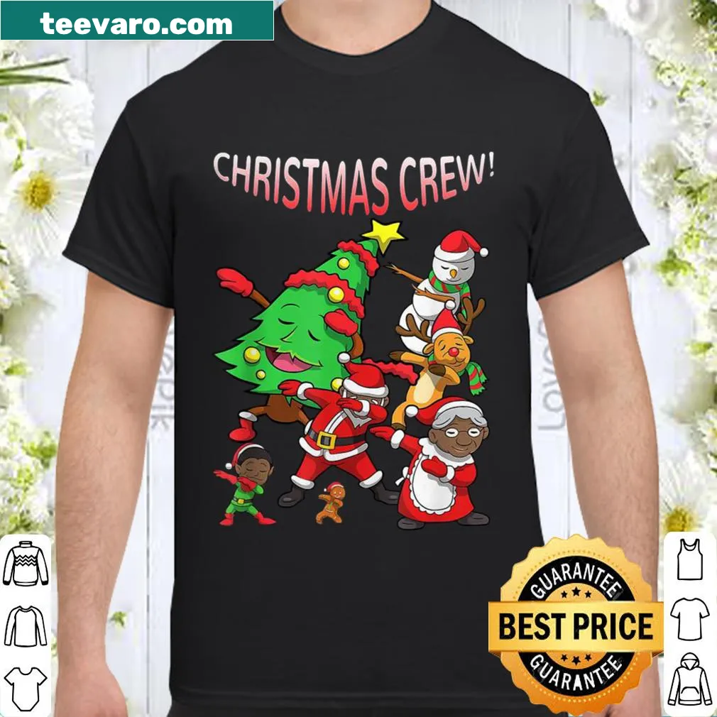 Humorous dabbing family design for Christmas celebrations