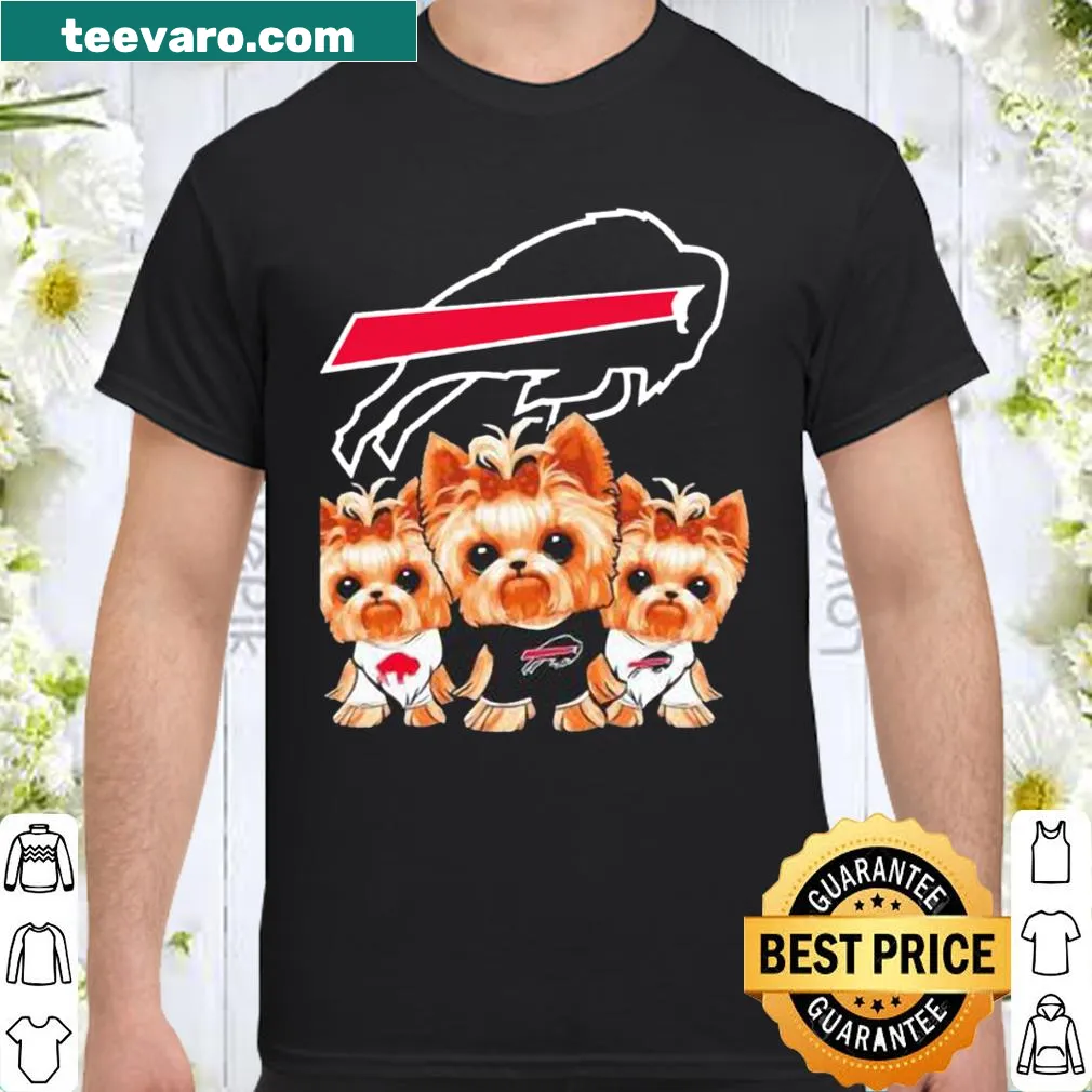 Buffalo Bills Yorkies 2020 shirt with playful text