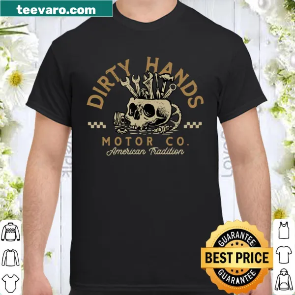 Vintage-style graphic celebrating muscle cars and mechanics.