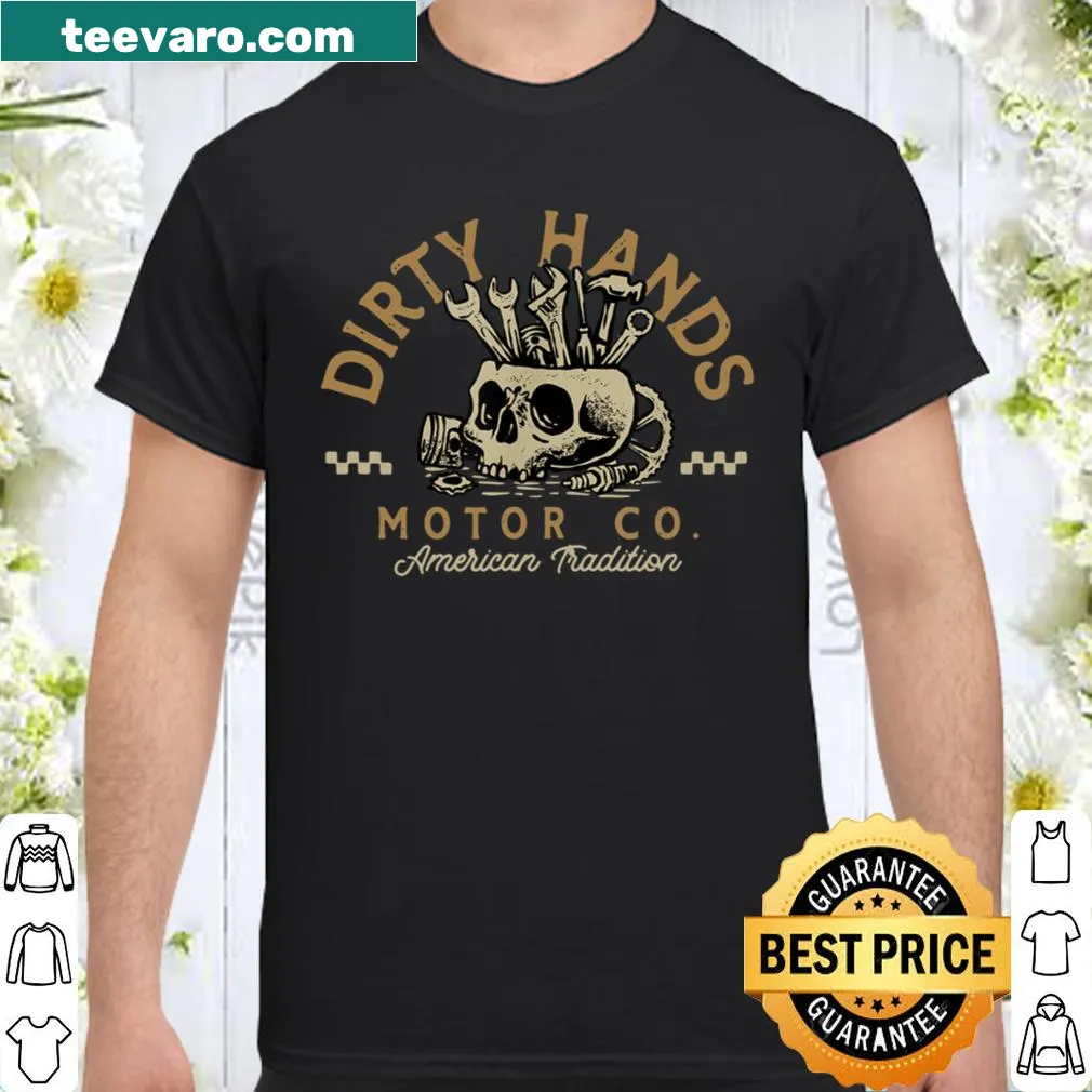 Vintage-style graphic celebrating muscle cars and mechanics.