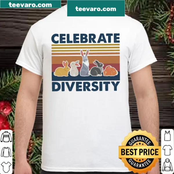Vintage-style shirt promoting diversity with meaningful text